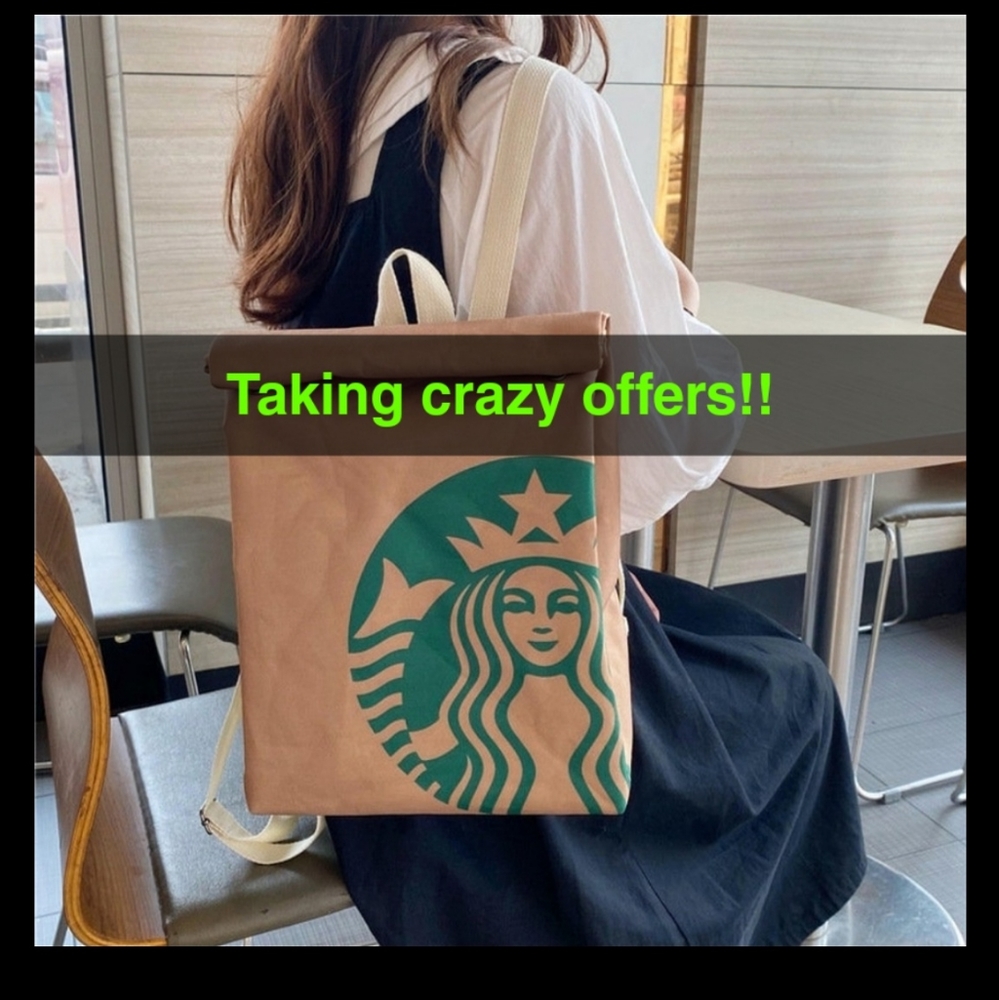 Starbucks novelty back pack
